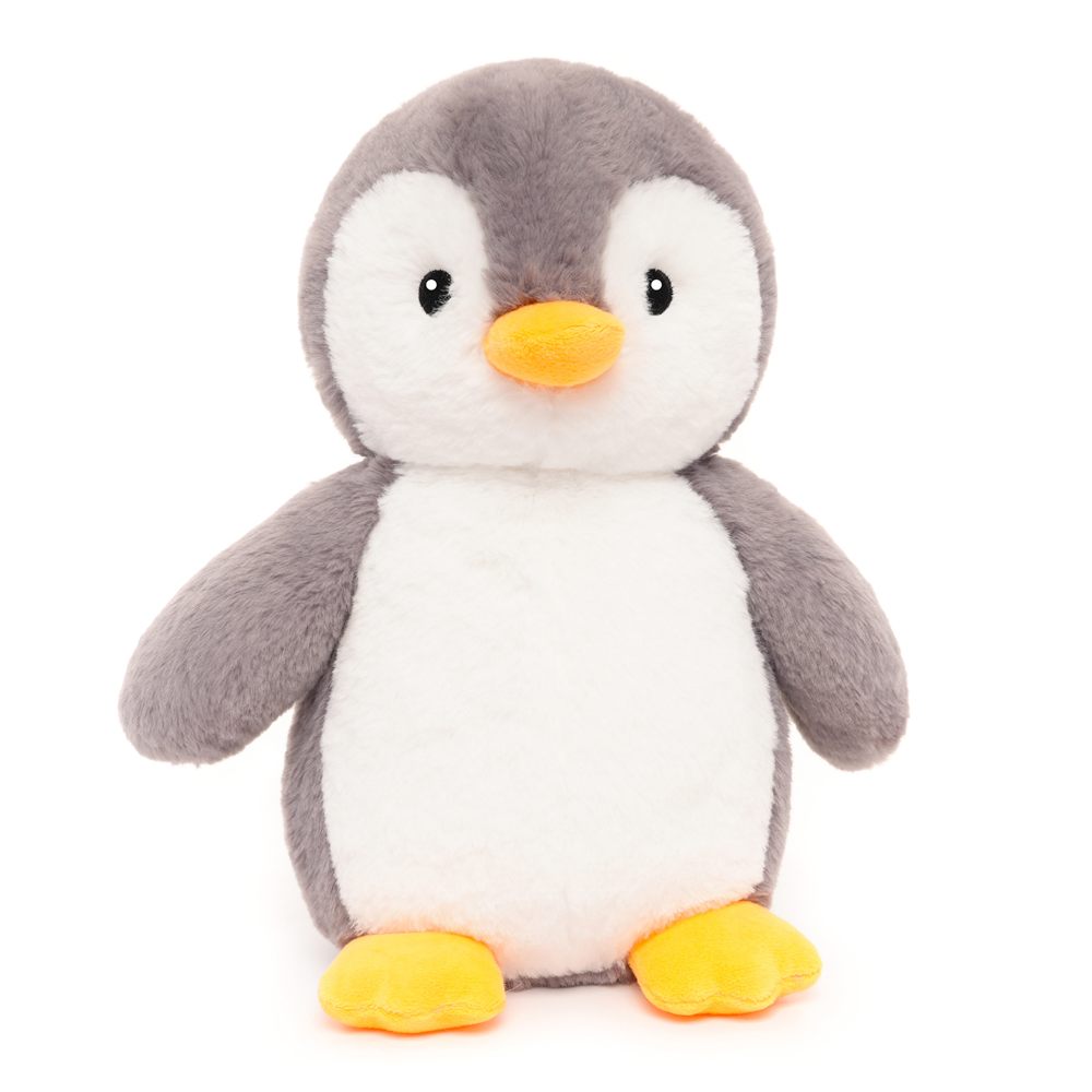 Gray Penguin Plush