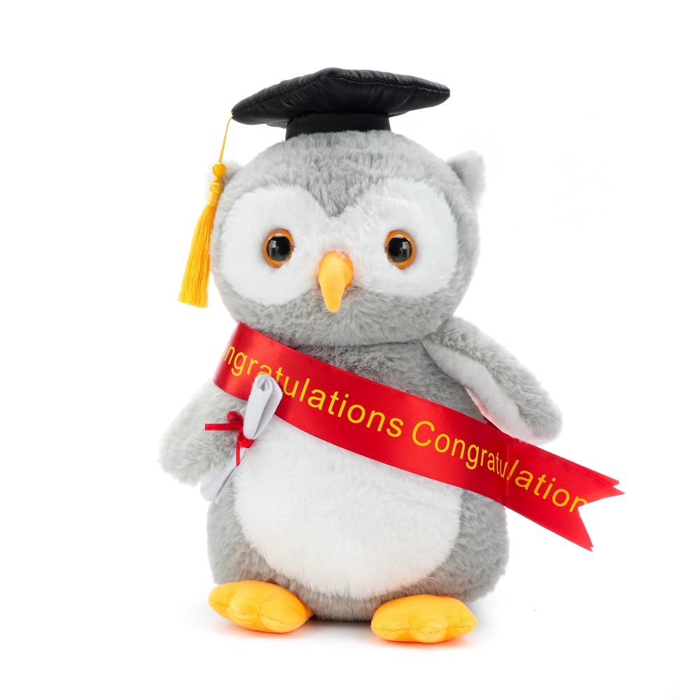 Graduation Owl Plush, Model 23252