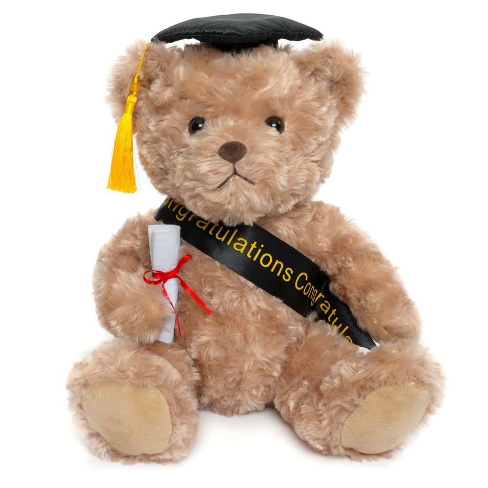Graduation Teddy Bear Plush, Model 23205