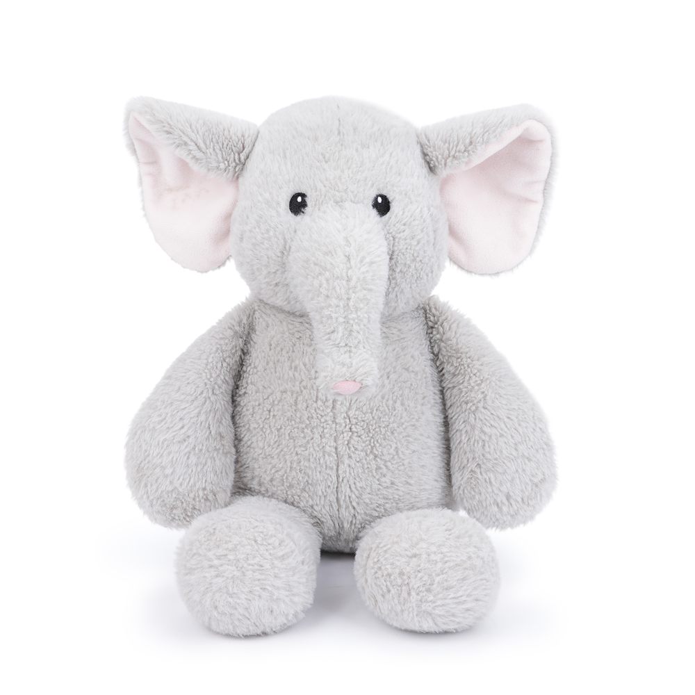 Gray Elephant Plush, Model 20447-gray