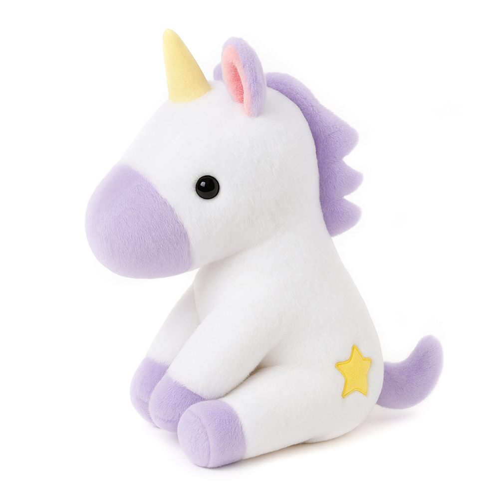 Pastel Unicorn Plush, Model 10832
