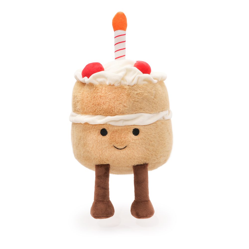 Strawberry Birthday Cake Plush, Model 23299