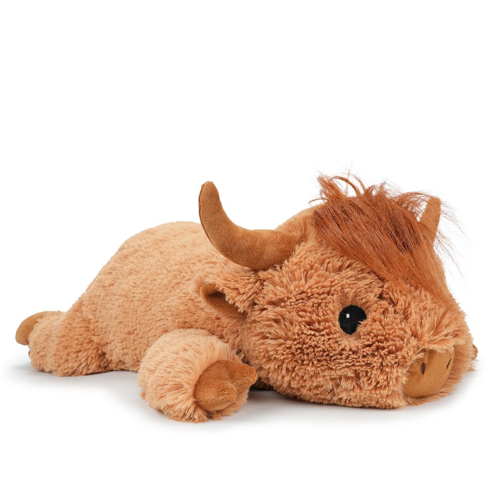 Weighted Highland Cow Plush, Model 23347-70