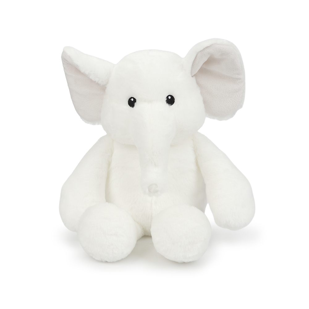 White Elephant Plush, Model 20447-white