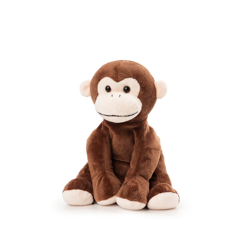 Brown Monkey Plush, Model 21221-brown