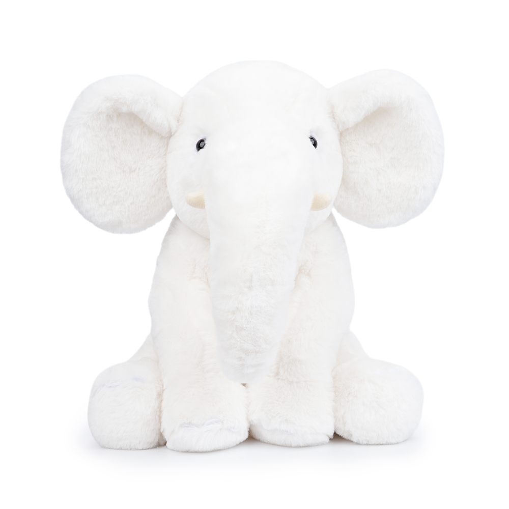 White Elephant Plush, Model 20882-white