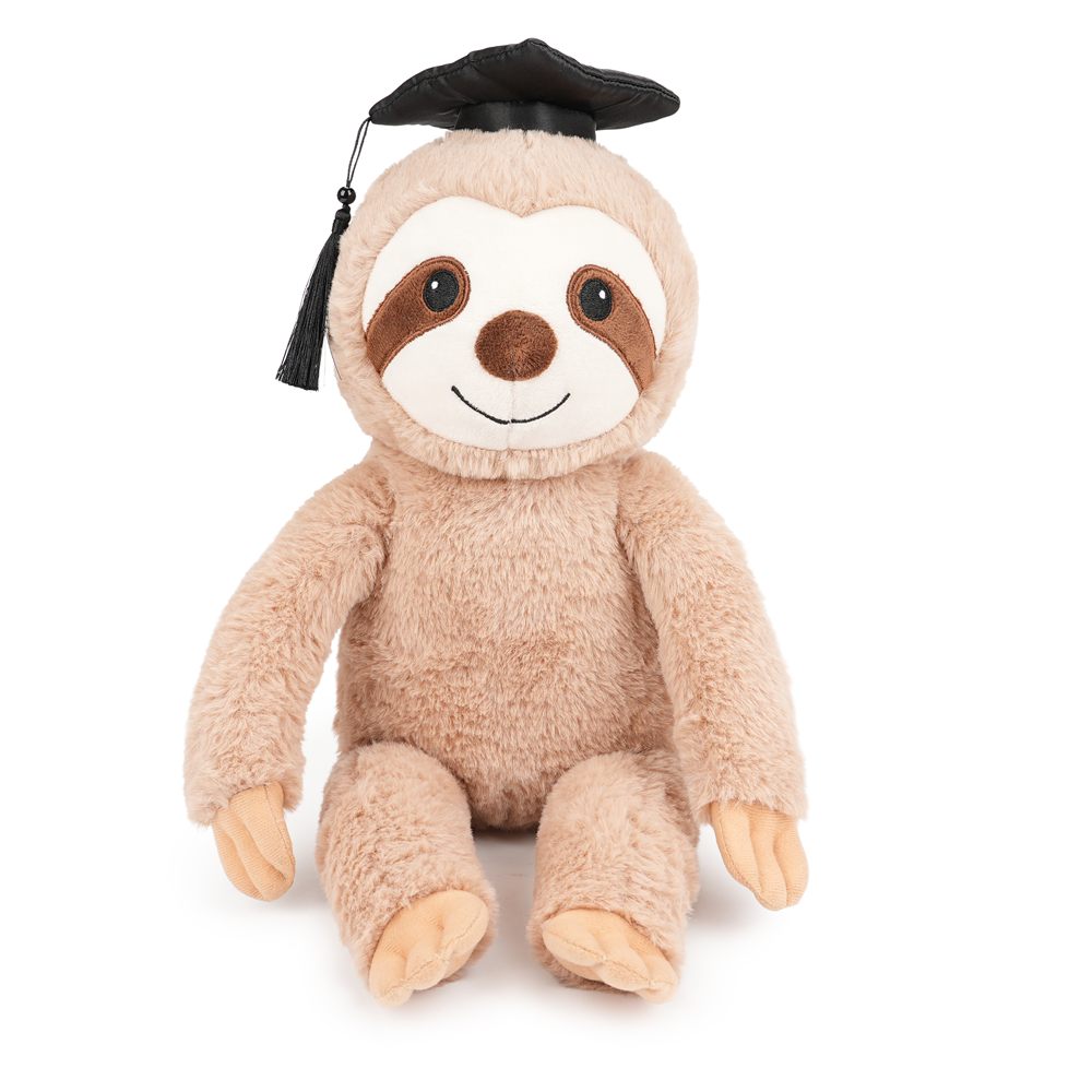 Graduation Sloth Plush, Model 23335