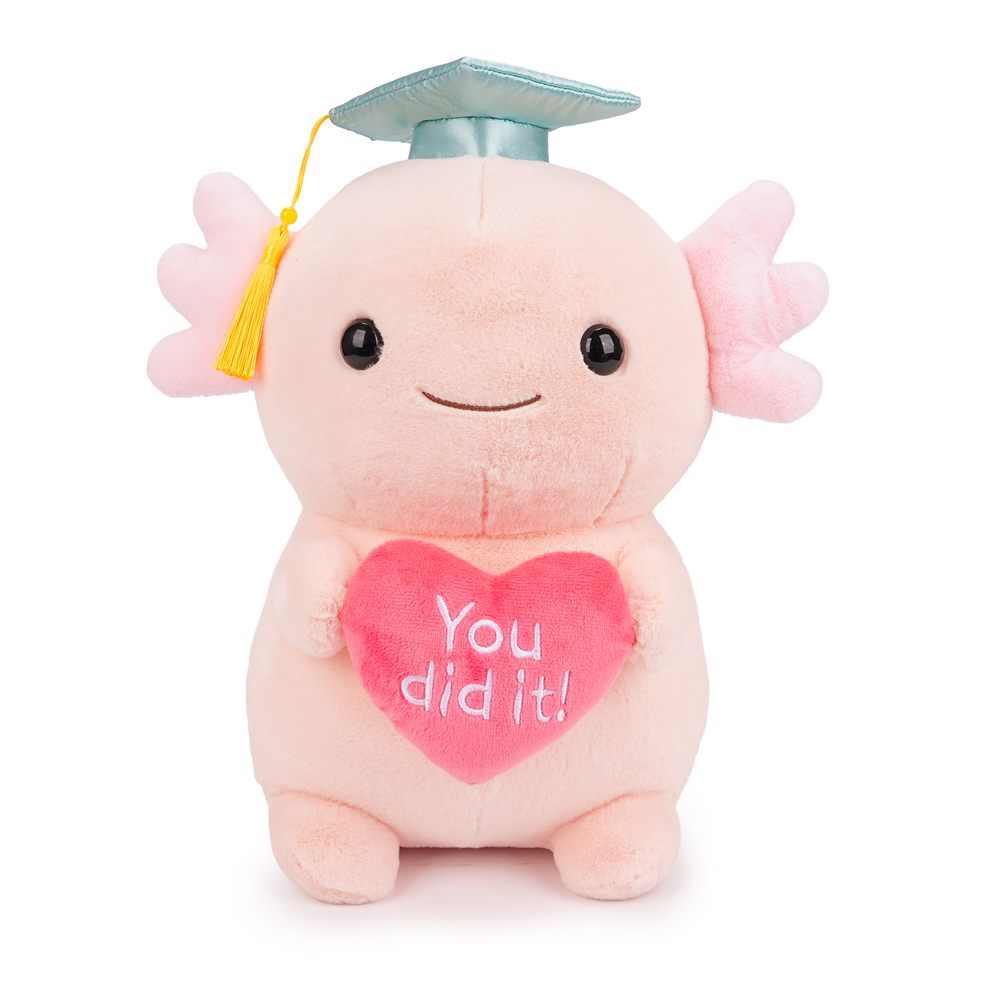 Graduation Axolotl Plush, Model 23349