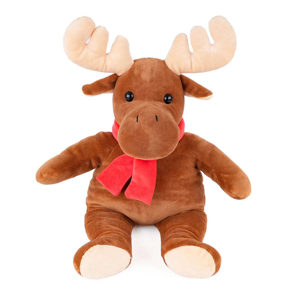 Reindeer with Red Scarf Plush, Model 23194