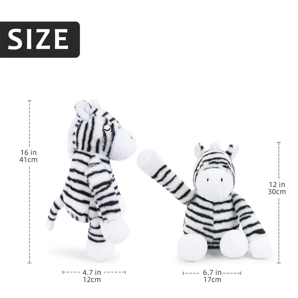 Peluche de cebra, vista adicional 2