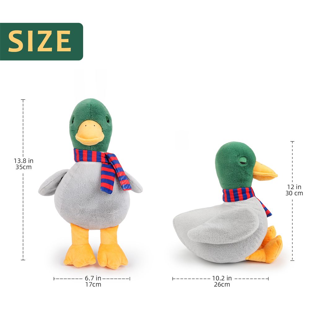 Ente aus Plüsch, zusätzliche Ansicht 2
